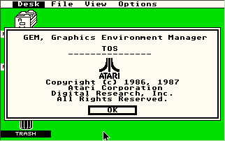 Atari ST desktop